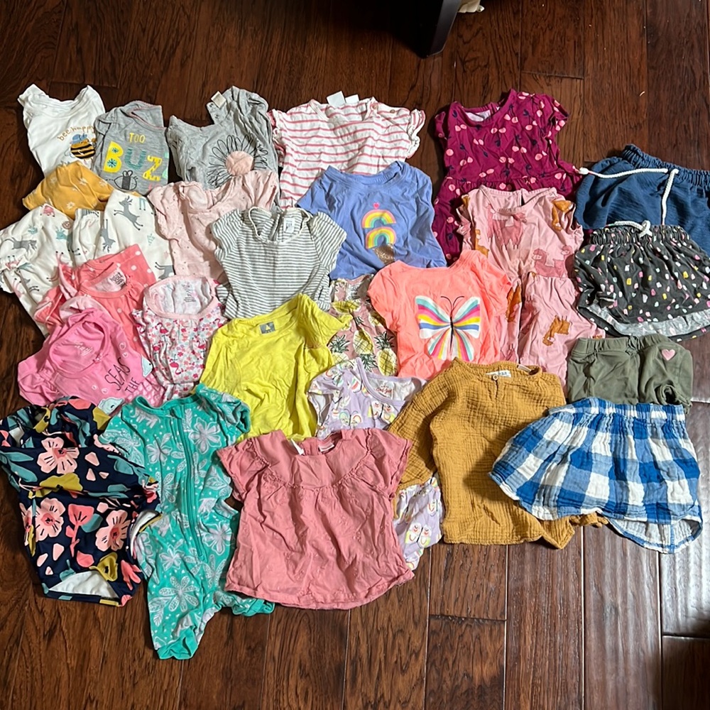 Huge Baby Girl Clothing Lot 12-18 months